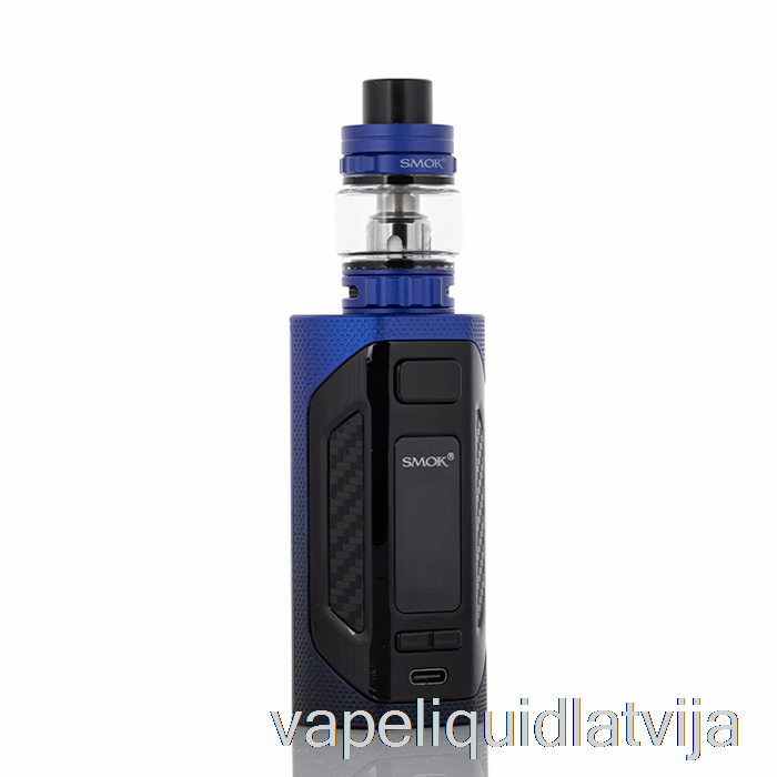 Smok Rigel 230w Starta Komplekts Melns Zils Vape šķidrums